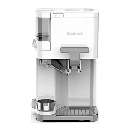 Cuisinart Ice Cream Machine 1.5 Quart Mix It in Soft Serve, Yogurt, Sorbet, Sherbet Maker, Standard, White