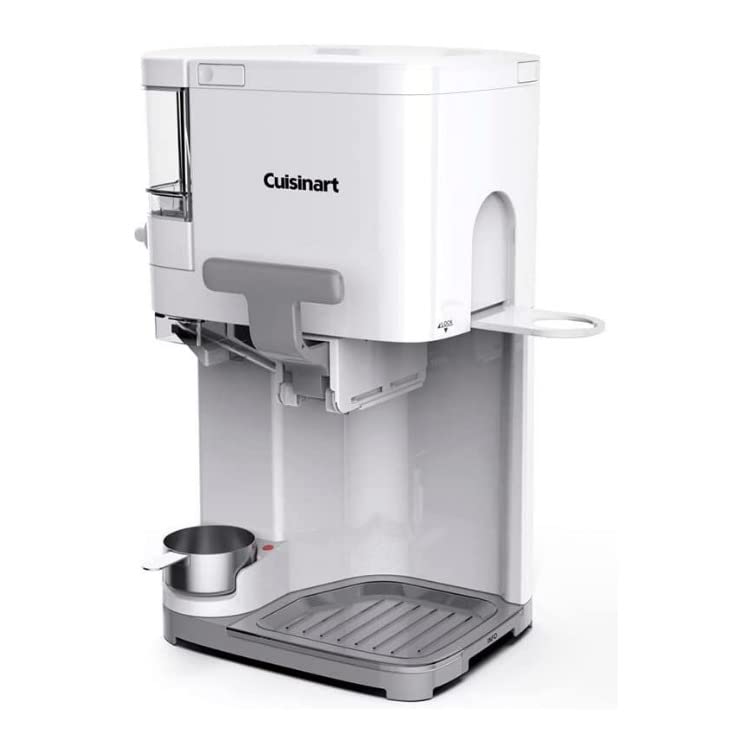 Cuisinart Ice Cream Machine 1.5 Quart Mix It in Soft Serve, Yogurt, Sorbet, Sherbet Maker, Standard, White