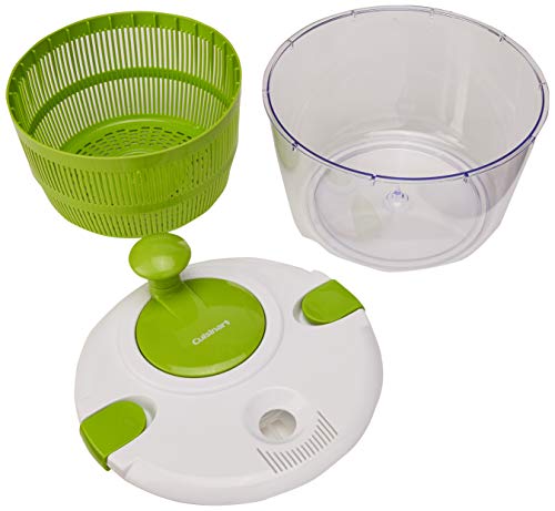 Cuisinart Salad Spinner, White, SAS Large 5-Quart, CTG-00-SAS