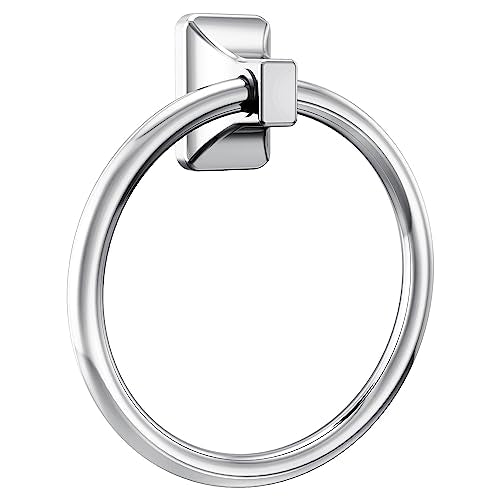 Moen P5860 Donnor Collection 6.25-Inch Diameter Contemporary Bathroom Hand -Towel Ring, Chrome